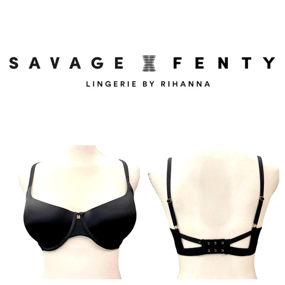Savage X Fenty 34DD Black Bra